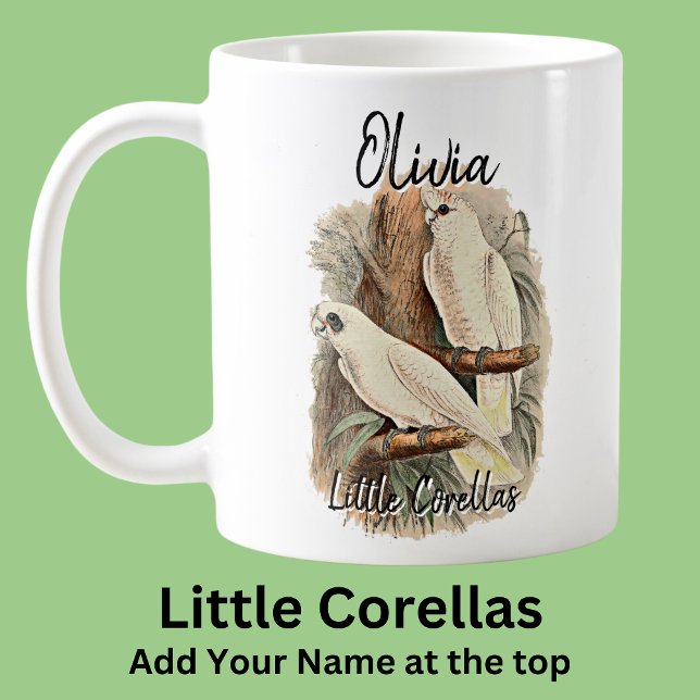 Taza De Café Añadir nombre pequeño animal australiano de corell (Subido por el creador)