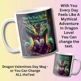 Taza De Café Añadir nombres, contigo, cada día se siente como m