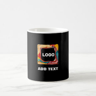 Taza De Café añadir su logotipo en un