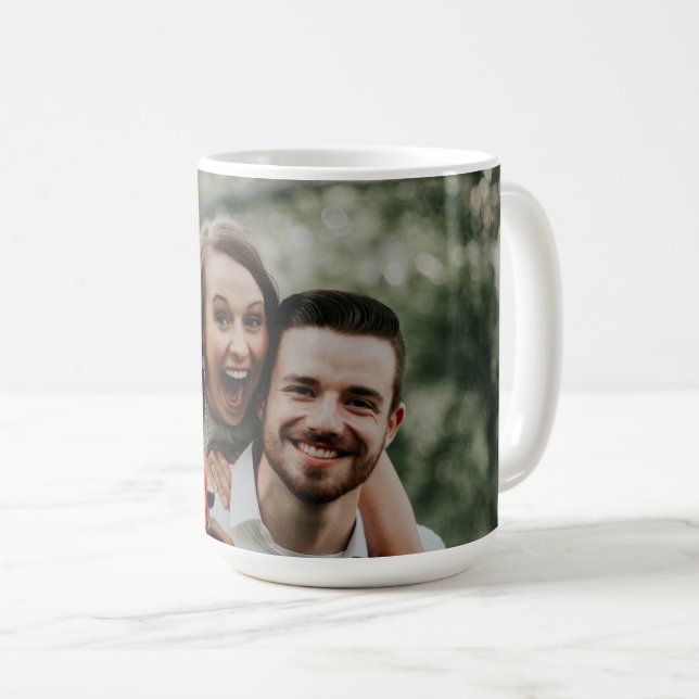 Taza De Café "Añadir tu propia foto" (Anverso derecho)