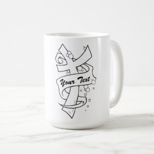 Taza De Café Añadir tu texto - Mezcla combinada