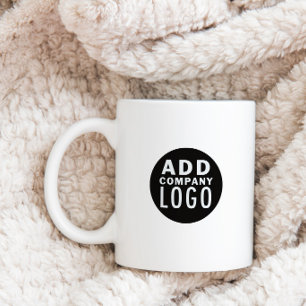 Taza De Café Añadir Un Logotipo Promocional Personalizado