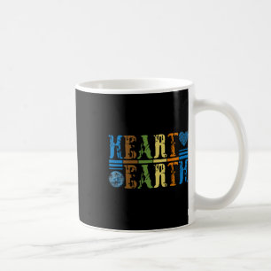 Taza De Café Anagram Anagram Retro Heart Earth Vintage Earth Da