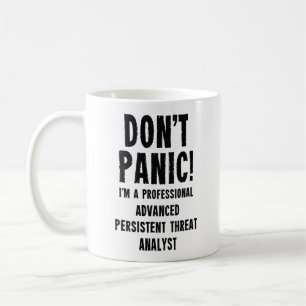 Taza De Café Analista de amenazas persistente avanzado