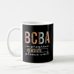 Taza De Café Analista De Conducta De Leopardo Bcba En Curso En 