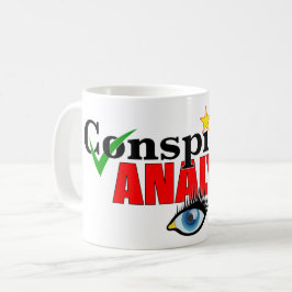Taza De Café Analista de conspiración