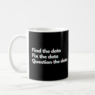 Taza De Café Analista de datos y científico de datos divertido