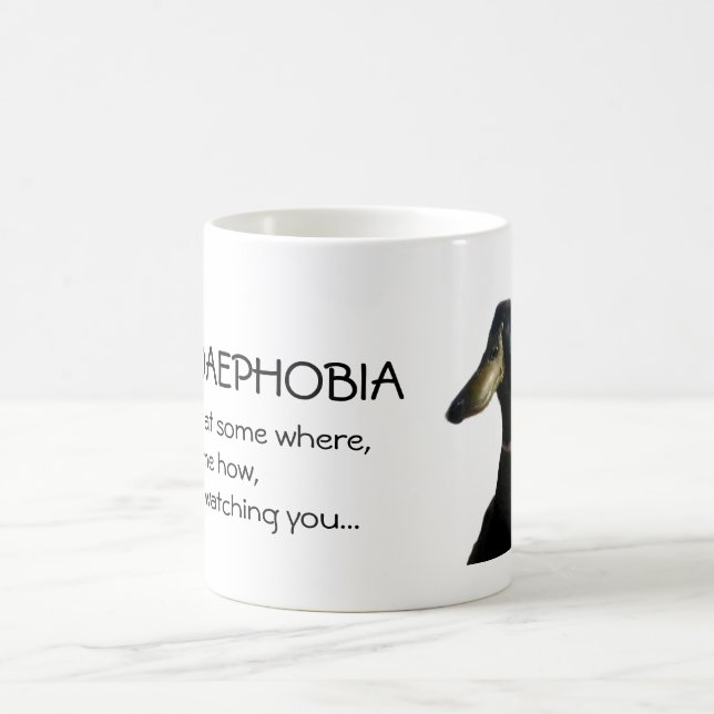 Taza De Café Anatidaephobia (Centro)