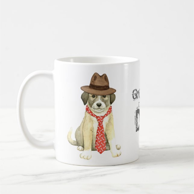 Taza De Café Anatolian Shepherd Dad Coffee Mug (Izquierda)