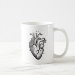 Taza De Café Anatomía cardíaca vintage | PERSONALIZABLE<br><div class="desc">www.frshpaperie.com Ver más de este diseño en nuestra tienda!</div>