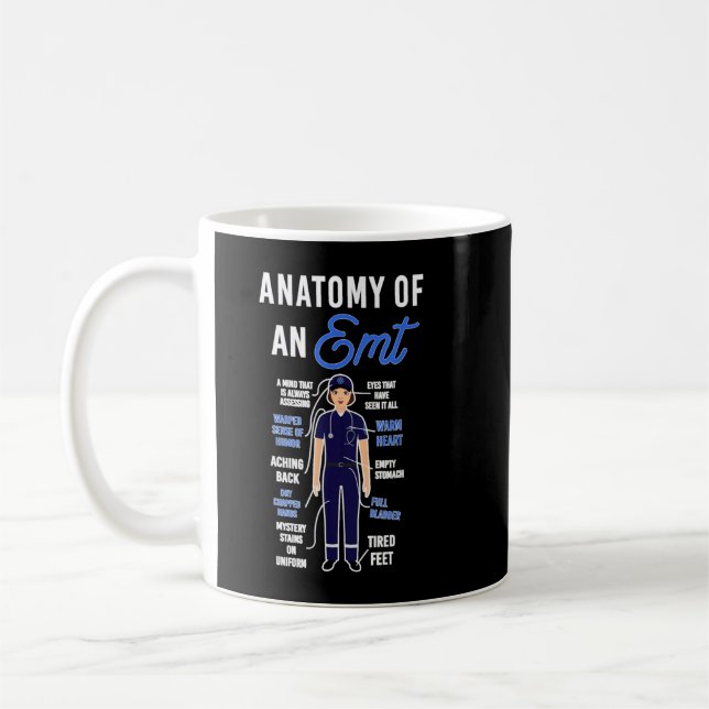 Taza De Café Anatomía De Un EMT (Izquierda)