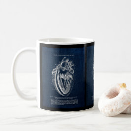 Taza De Café Anatomía del corazón humano