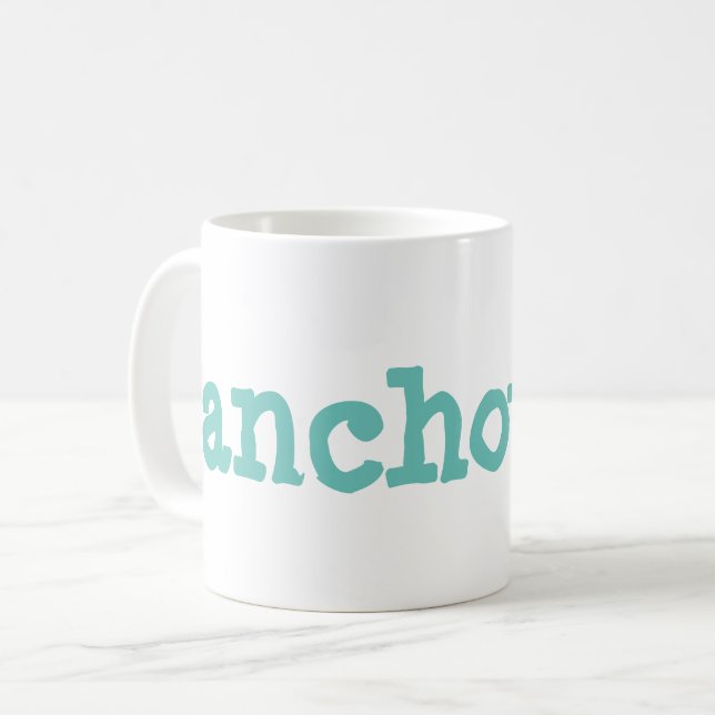Taza De Café anchoas (Anverso izquierdo)