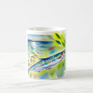 Taza De Café Anchovy in the Light 260924AREF147 - Watercolor