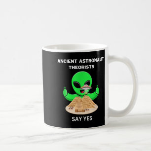 Taza De Café Ancianos teóricos astronautas egipcios dicen sí, A