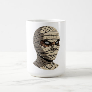 Taza De Café Ancient Cursed Mummy - Mystical Hieroglyphic Wraps