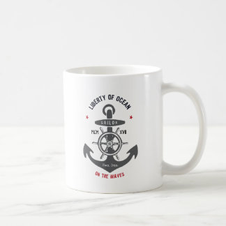 Taza De Café Ancla Aweigh