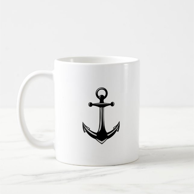 Taza De Café Ancla del barco (Izquierda)