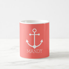 Taza De Café Ancla personalizada