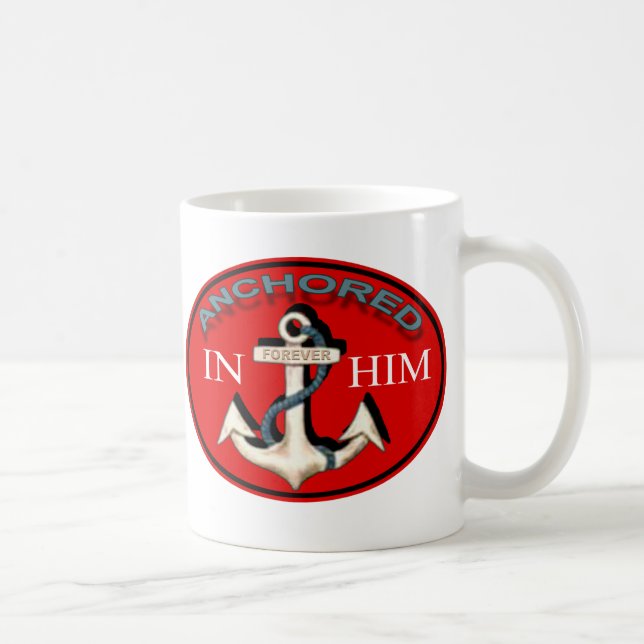 Taza De Café Anclado en Him Mug (Derecha)
