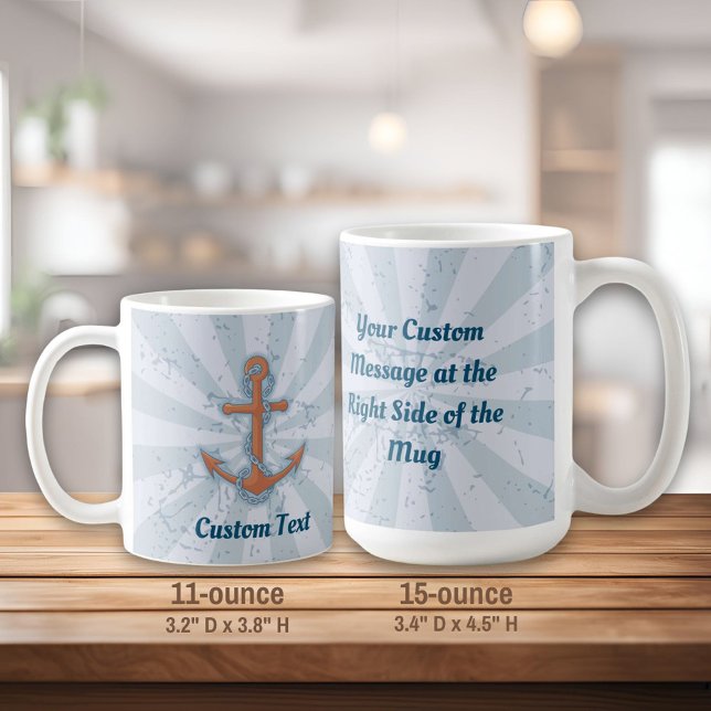 Taza De Café Anclaje con cadena (Subido por el creador)