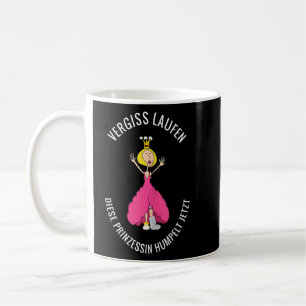 Taza De Café Anclaje de pie de pierna roto corriendo trotando