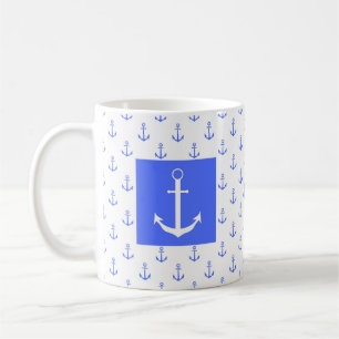 Taza De Café Anclas Away Mug (Blanco)