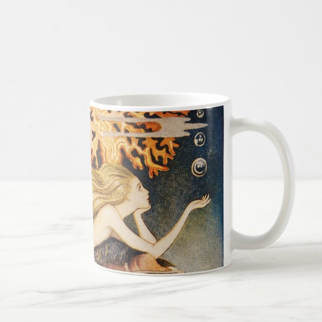 Taza De Café Andersen: Dibujo de little mermaid (Derecha)