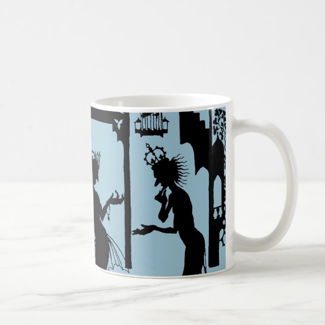 Taza De Café Andersen: Silueta de little mermaid (Derecha)