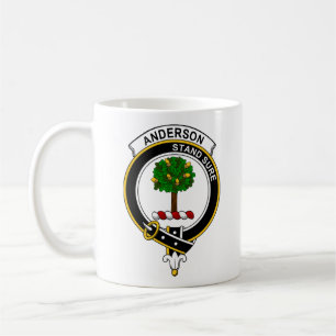 Taza De Café Anderson Tartan Coffee Mug - tamaño 11oz
