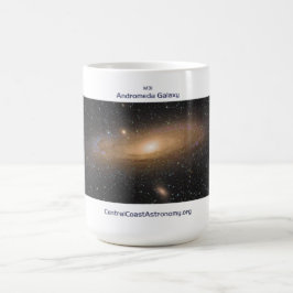 Taza De Café Andromeda Galaxy por Nikkolai Davenport - 15oz Mug