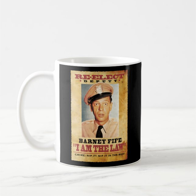 Taza De Café Andy Griffith Muestra Que Soy La Ley (Izquierda)