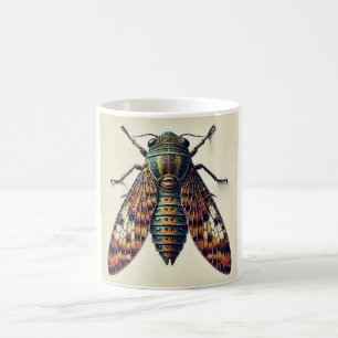 Taza De Café Aneflomorpha dorsal view 220824IREF224 - Watercolo