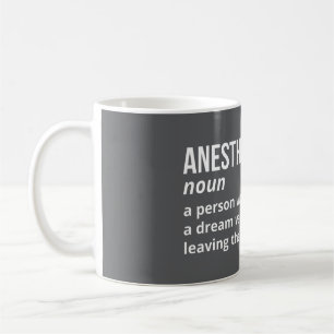 Taza De Café Anestesiólogo - Graciosa definición de trabajo Mug