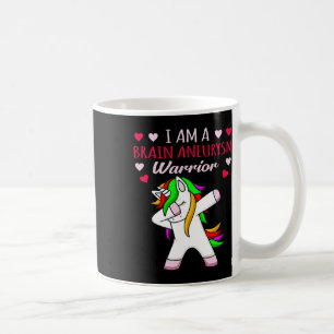 Taza De Café Aneurysm Warrior Awareness Mes Apoyo Gráfico