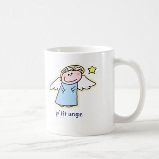 Taza De Café Ange pequeno (poco ángel en francés)