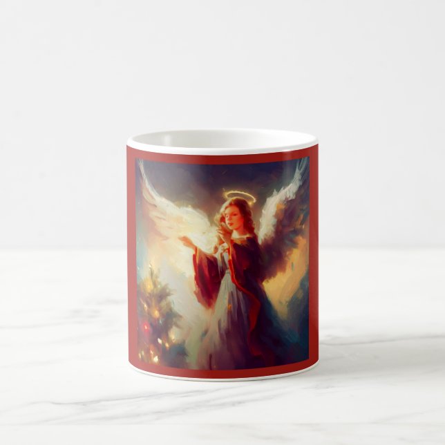 Taza De Café Ángel 3 navidades (Centro)