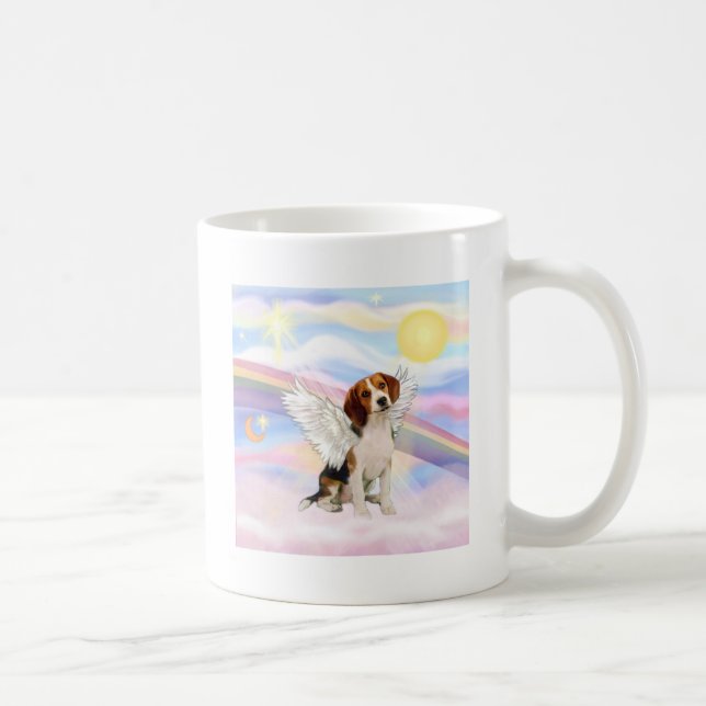 Taza De Café Ángel Beagle (Derecha)