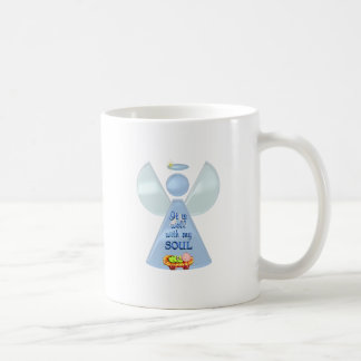 Taza De Café Ángel Bien Con Mi Alma