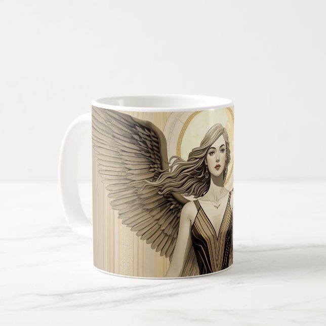 Taza De Café Ángel celestial  (Anverso izquierdo)