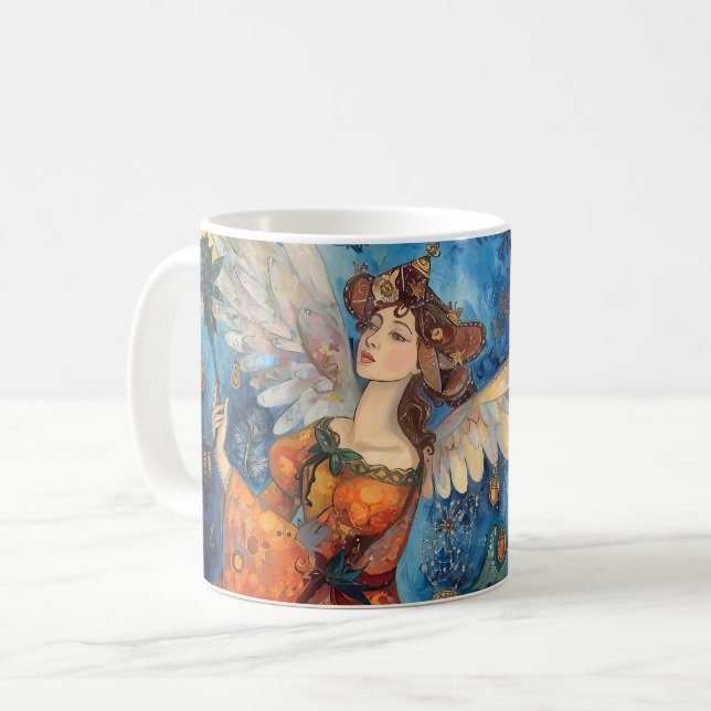 Taza De Café Ángel Celestial  (Anverso izquierdo)