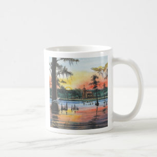 Taza De Café Ángel de Atchafalaya, buena mañana al día