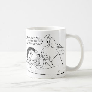 Taza De Café Ángel de guarda para el papá