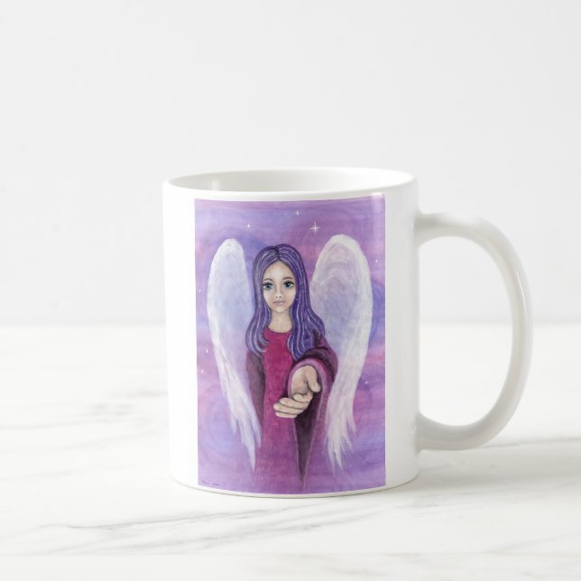 Taza De Café Ángel de la guarda (Derecha)