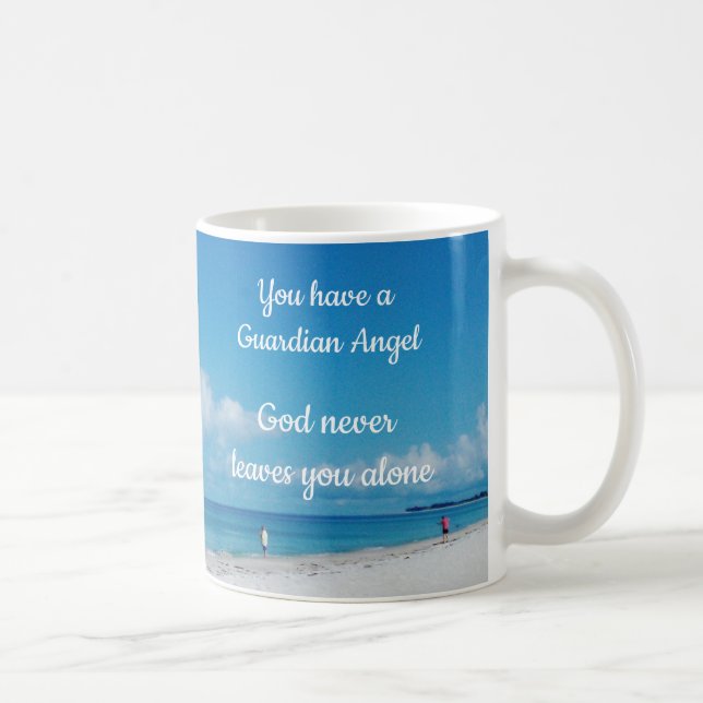 Taza De Café Ángel de la guarda (Derecha)