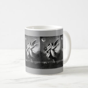 Taza De Café Ángel de la Guarda por la Noche