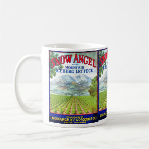 Taza De Café Ángel de la nieve