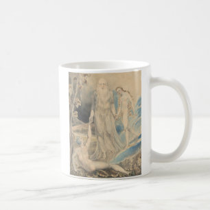 Taza De Café Ángel de la presencia divina que trae Eve a Adán