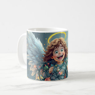 Taza De Café Ángel de Navidad