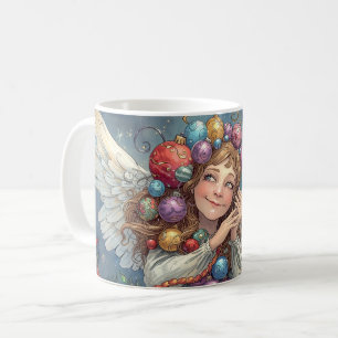 Taza De Café Ángel de Navidad